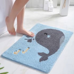 Cartoon Door Mat Suction Home Doorway Bathroom