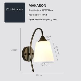 Modern Minimalist Bedroom Bedside Wall Lamp