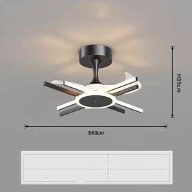 Nordic Light Luxury Living Room Fan Lamp Simple New Style