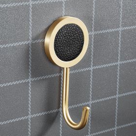 Brass Hat-and-coat Drilling Adhesive Hanging Storage Hook